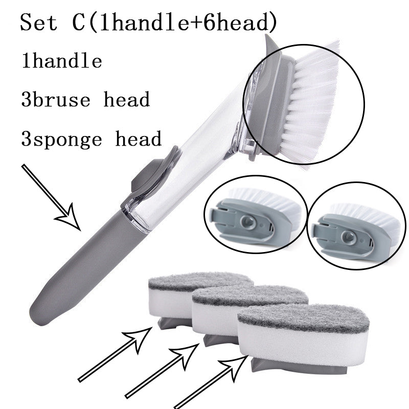 2 In1 Long Handle Cleaning Brush